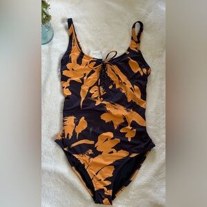 NWT.  On The Island Volvi One piece. Sz Italy 44, US 8.